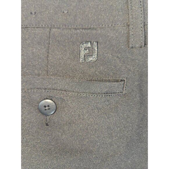 FootJoy FJ Mens Straight Black Golf Pants 36x34 - Picture 6 of 8